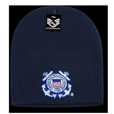Navy Blue Rapid Dominance Air Force Wings Military Work Beanie 